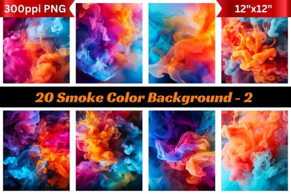 20 Smoke Color Backgrounds 2: Elevate Your Visual Design