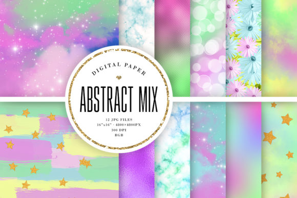 Abstract Backgrounds Mix: Design Assets for Every Project