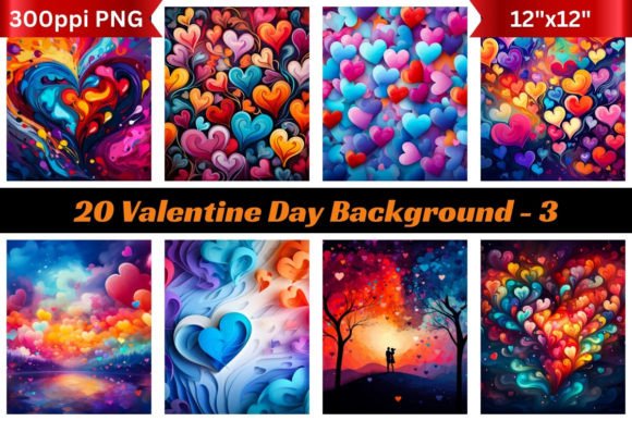 Celebrate Love in Pixels: 20 Valentine Day Backgrounds 3
