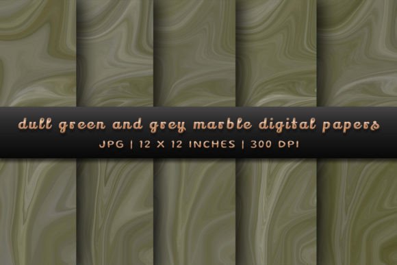 Elevate Your Designs with Dull Green and Grey Marble Backgrounds