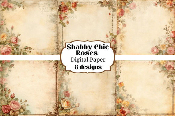Embrace Timeless Charm with Vintage Shabby Chic Journal Backgrounds