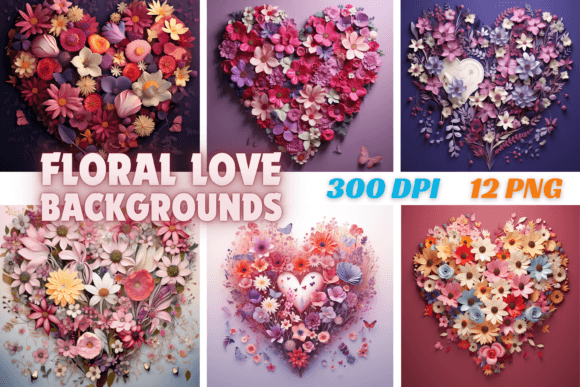Floral Love Valentine's Day Backgrounds: A Designer's Guide to Romantic Visuals