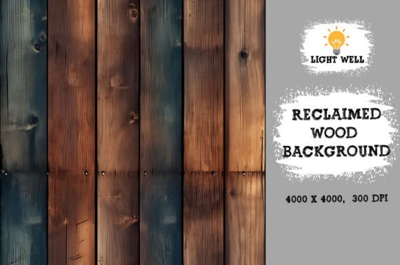 Reclaimed Wood Backgrounds: Digital Paper for Modern Creators