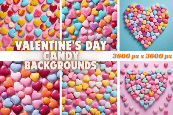 Sweeten Your Design Palette: Using Valentine's Day Candy Backgrounds