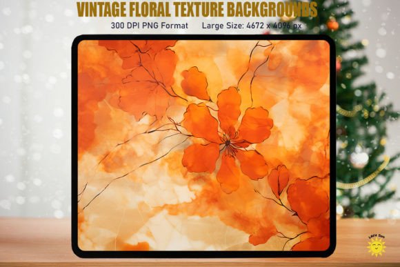Timeless Design: Using Vintage Floral Texture Backgrounds