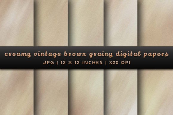 Timeless Texture: Working with Creamy Vintage Brown Grainy Backgrounds