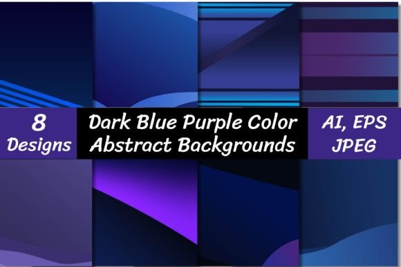 Why Abstract Dark Blue Purple Backgrounds Elevate Modern Design